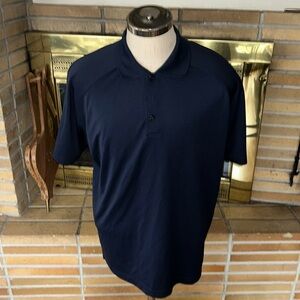 Men’s Adidas Golf Polo Navy Size Large